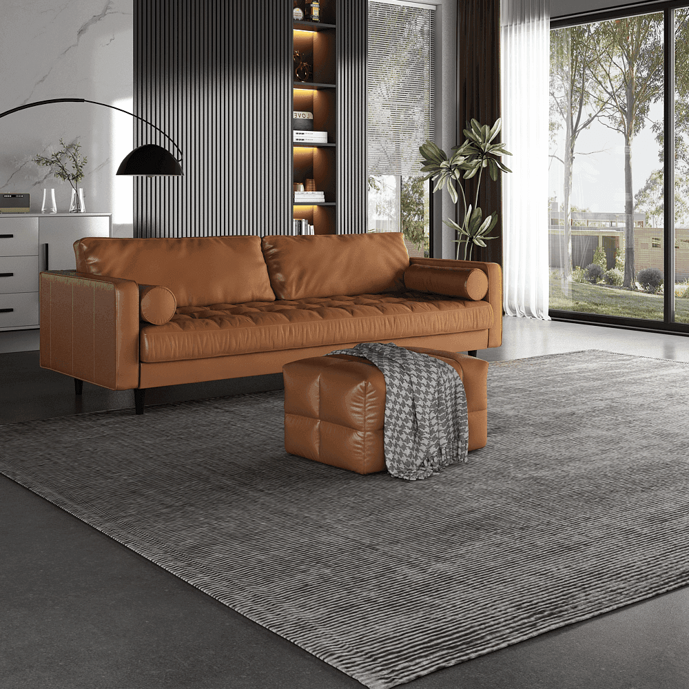 Ambra İtalyan Deri Modern Koltuk