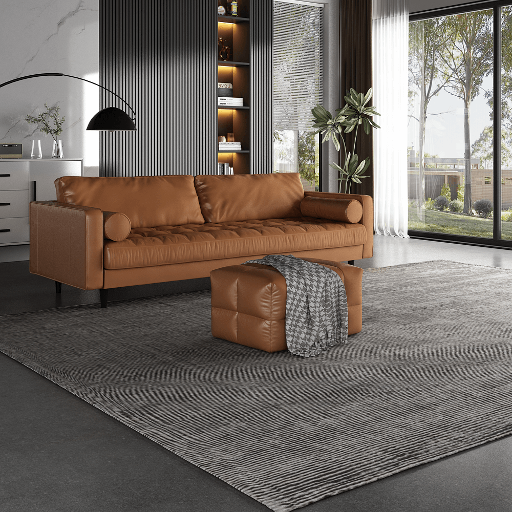 Ambra İtalyan Deri Modern Koltuk